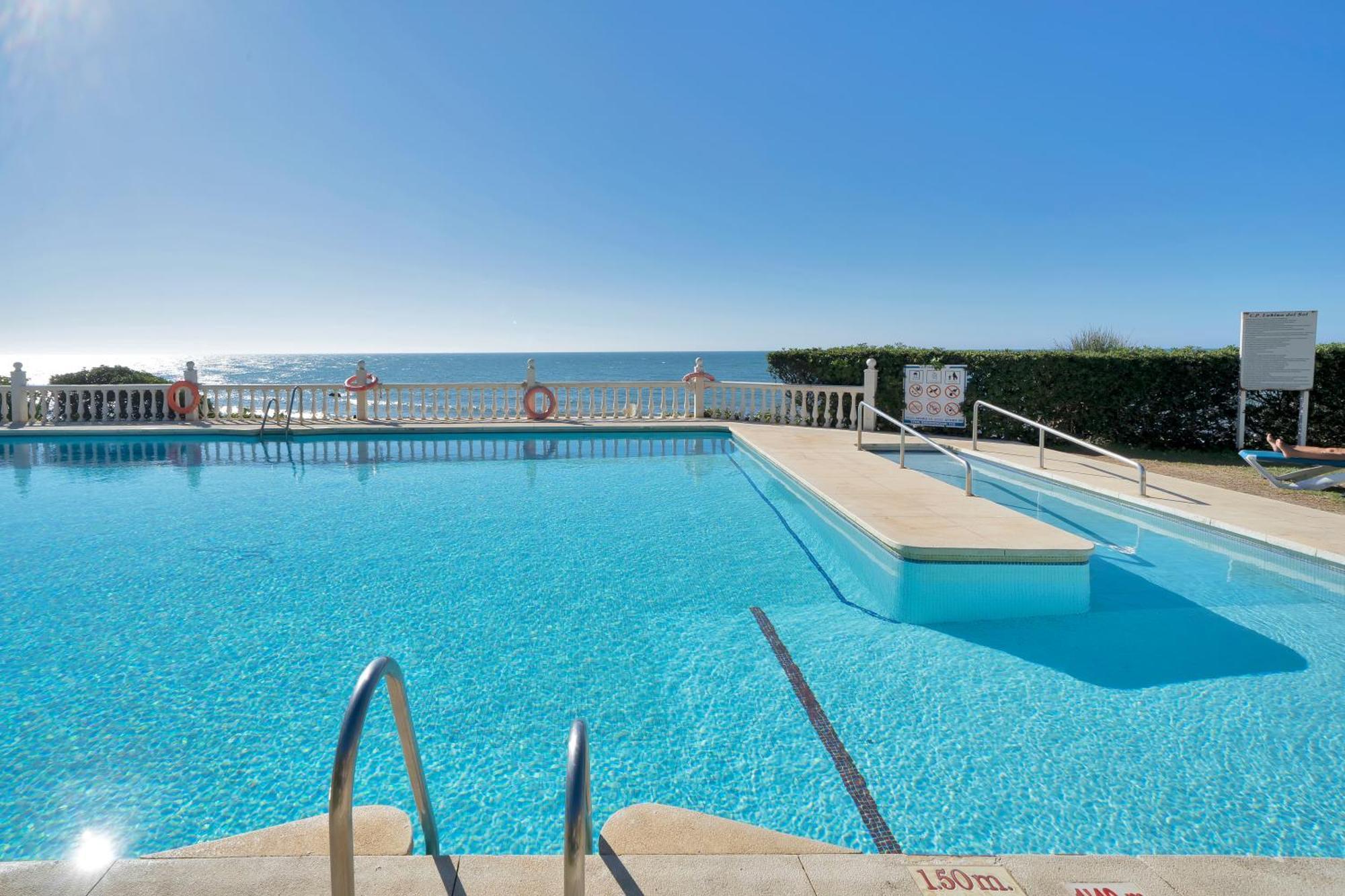 Sitio de Calahonda Casa Mar Apartamento Front Beach Con Wifi, Piscina, Padel Y Tenis - Lubina Del Sol מראה חיצוני תמונה