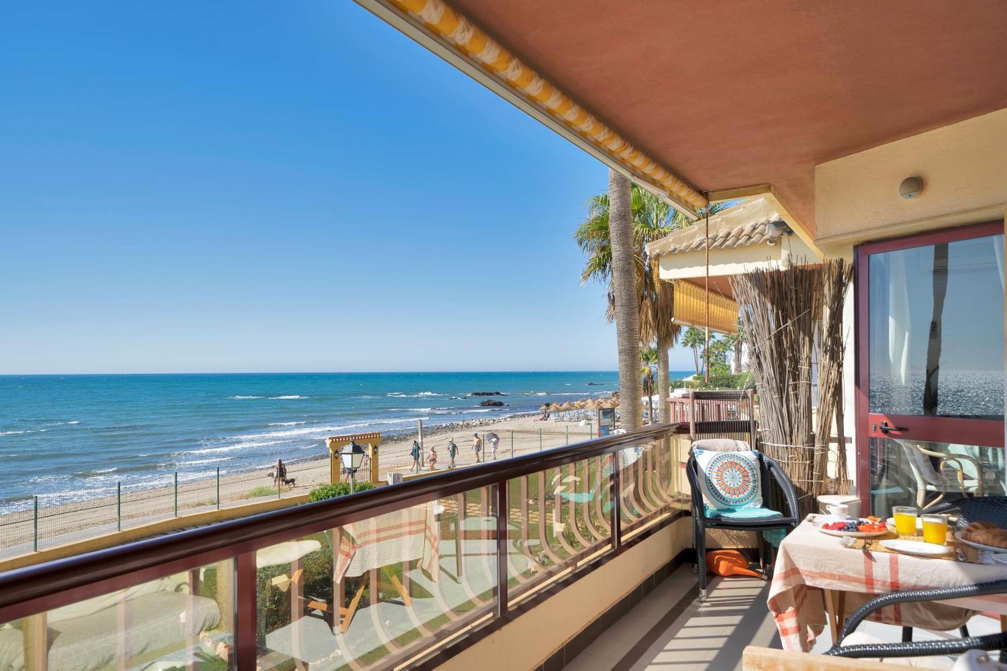 Sitio de Calahonda Casa Mar Apartamento Front Beach Con Wifi, Piscina, Padel Y Tenis - Lubina Del Sol מראה חיצוני תמונה