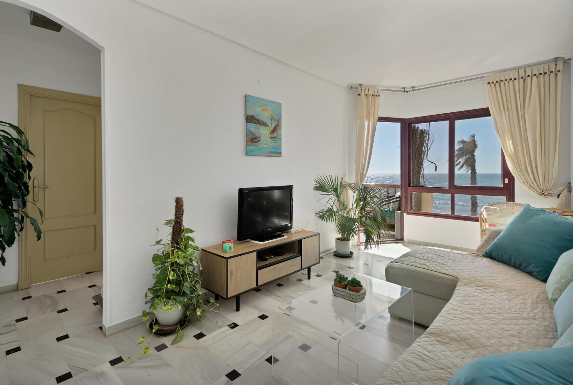 Sitio de Calahonda Casa Mar Apartamento Front Beach Con Wifi, Piscina, Padel Y Tenis - Lubina Del Sol מראה חיצוני תמונה
