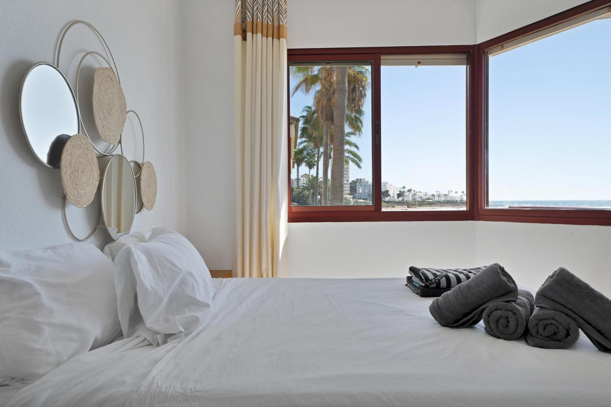 Sitio de Calahonda Casa Mar Apartamento Front Beach Con Wifi, Piscina, Padel Y Tenis - Lubina Del Sol מראה חיצוני תמונה